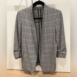 Babaton plaid blazer. Size 4.